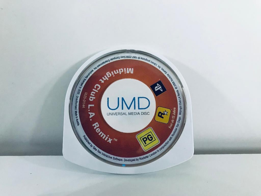 PSP - Midnight Club L.A. Remix (Losse Disc), Verzenden, 1 speler, Racen en Vliegen, Zo goed als nieuw