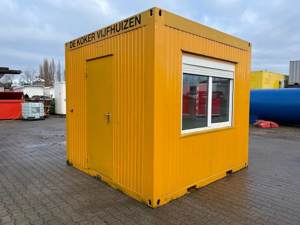 Zeer mooie kantoorunit portiersloge 3 x 3 meter, Ophalen of Verzenden