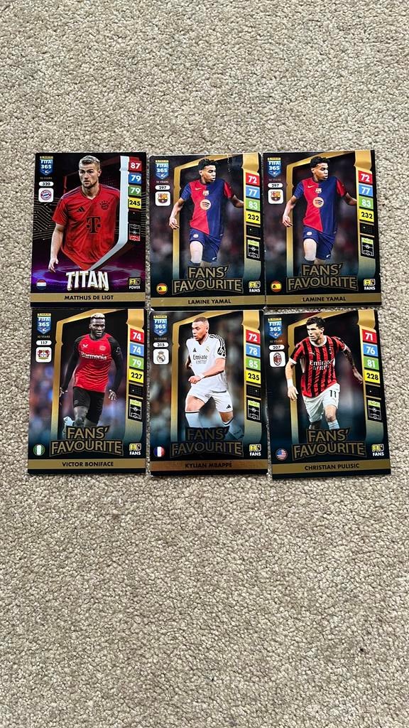 Fans favourites en titan 2024 en 2025, Ophalen of Verzenden, Zo goed als nieuw, Plaatje