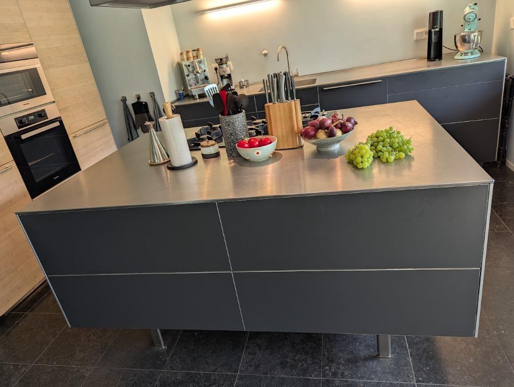 Exclusieve Bulthaup B3 eiland-keuken, Gebruikt, Overige typen, Ophalen of Verzenden, Met kookeiland