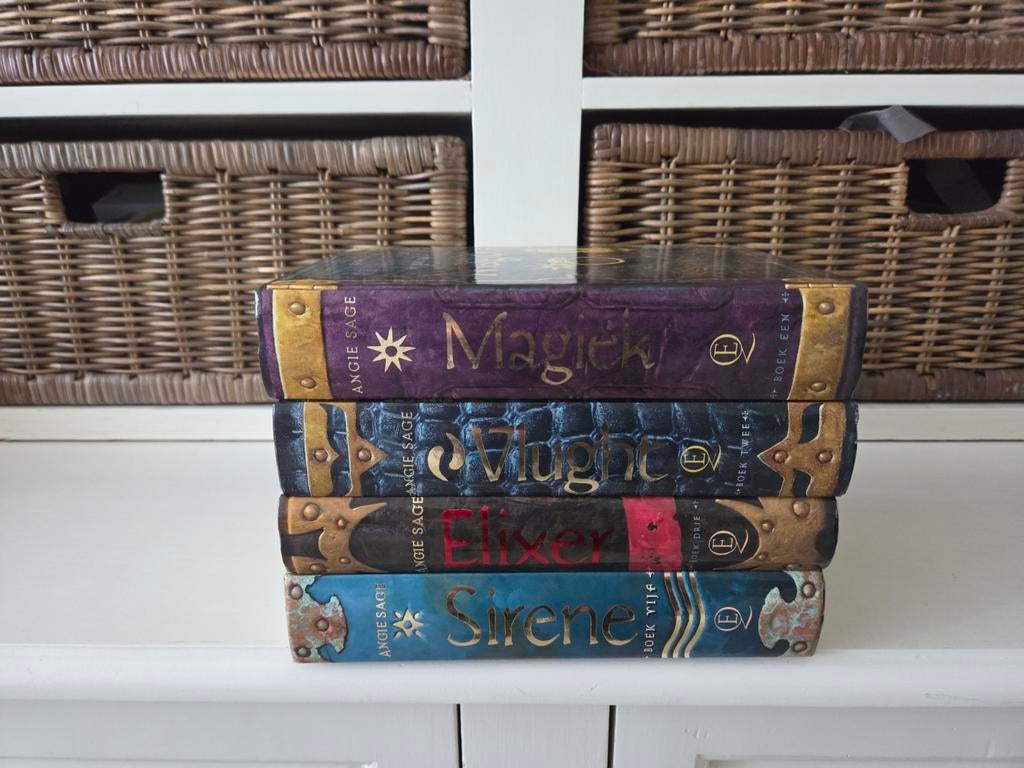 Angie Sage - Septimus Heap, Boeken, Ophalen of Verzenden, Gelezen