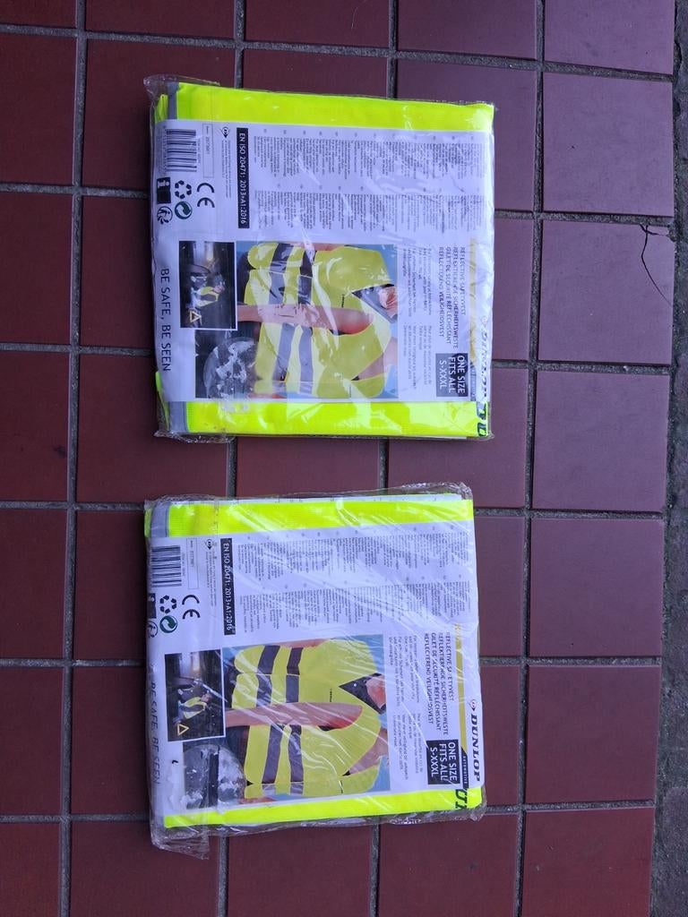 Fluoriserende hesjes one size, Fietsen en Brommers, Ophalen of Verzenden, Nieuw, Bovenkleding