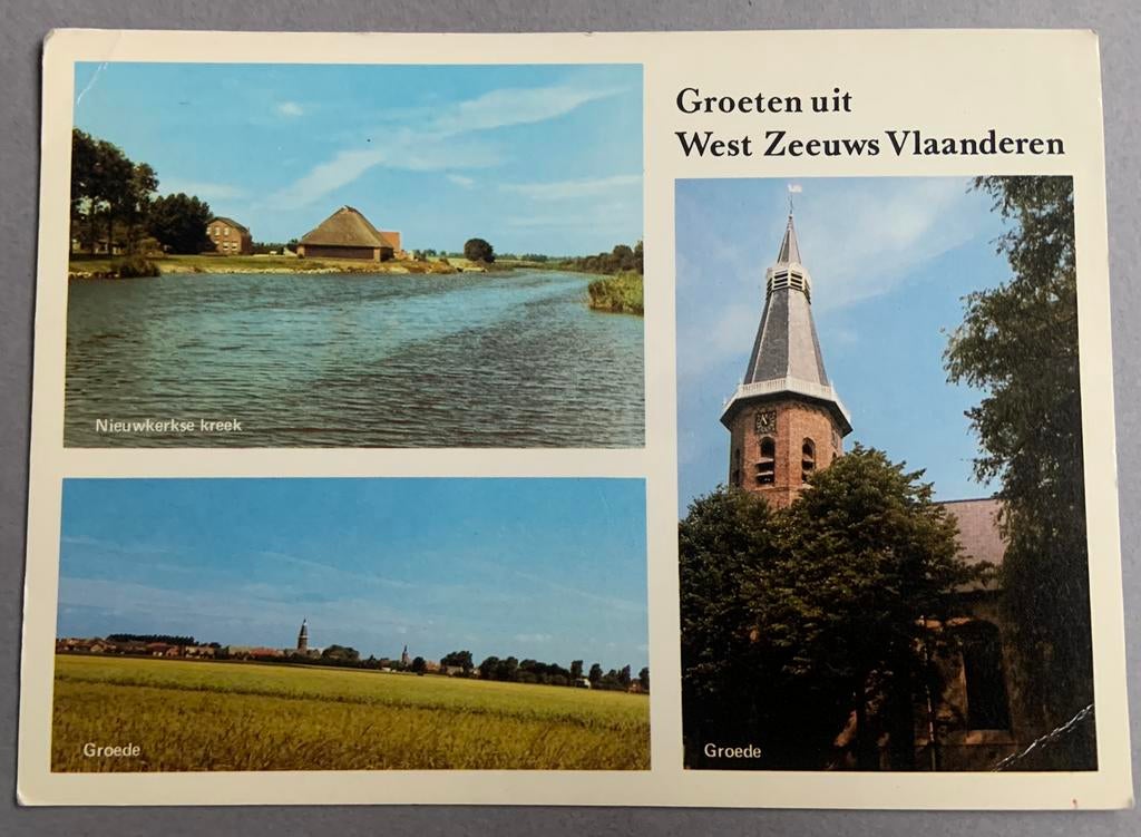 Groeten uit West Zeeuws Vlaanderen, Groede, Verzamelen, Ophalen of Verzenden, Gelopen, Zeeland
