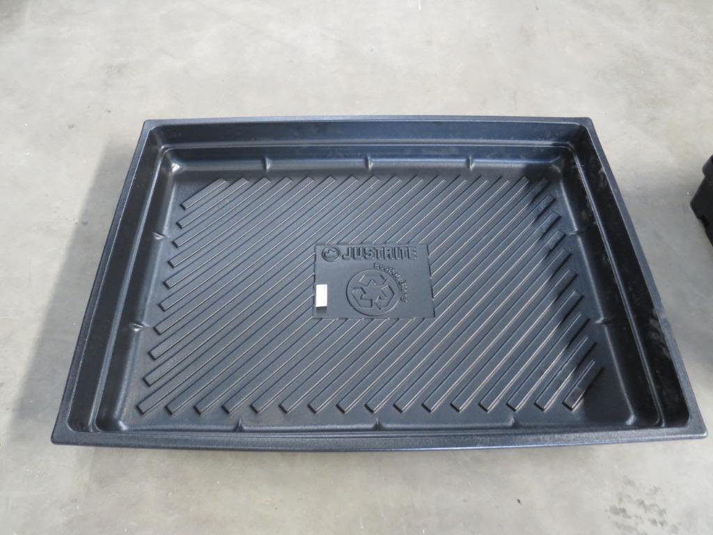 Justrite opvangbak lekbak chemiebak pe-lekbak, Ophalen, Nieuw, Zandhaarweg, Justrite