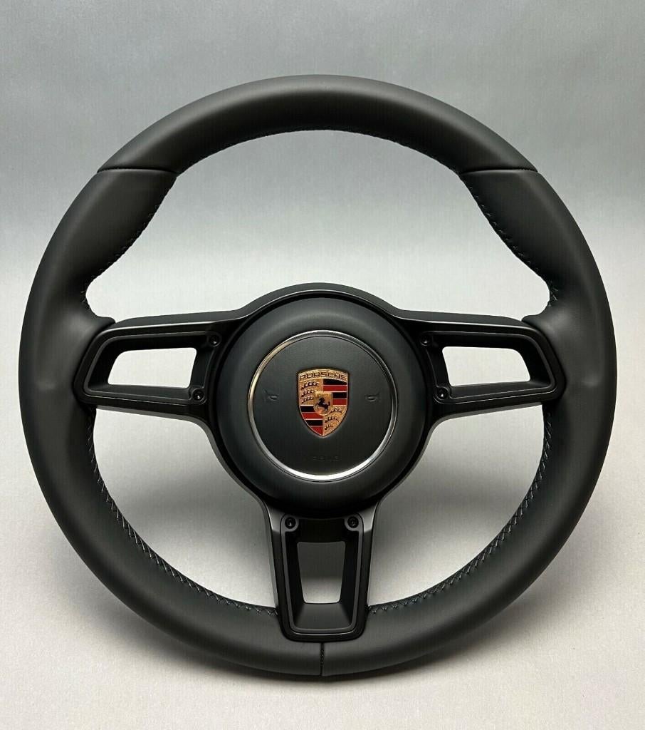 Porsche stuur leer modern zonder knoppen en flippers upgrade, Ophalen of Verzenden, ., ., .