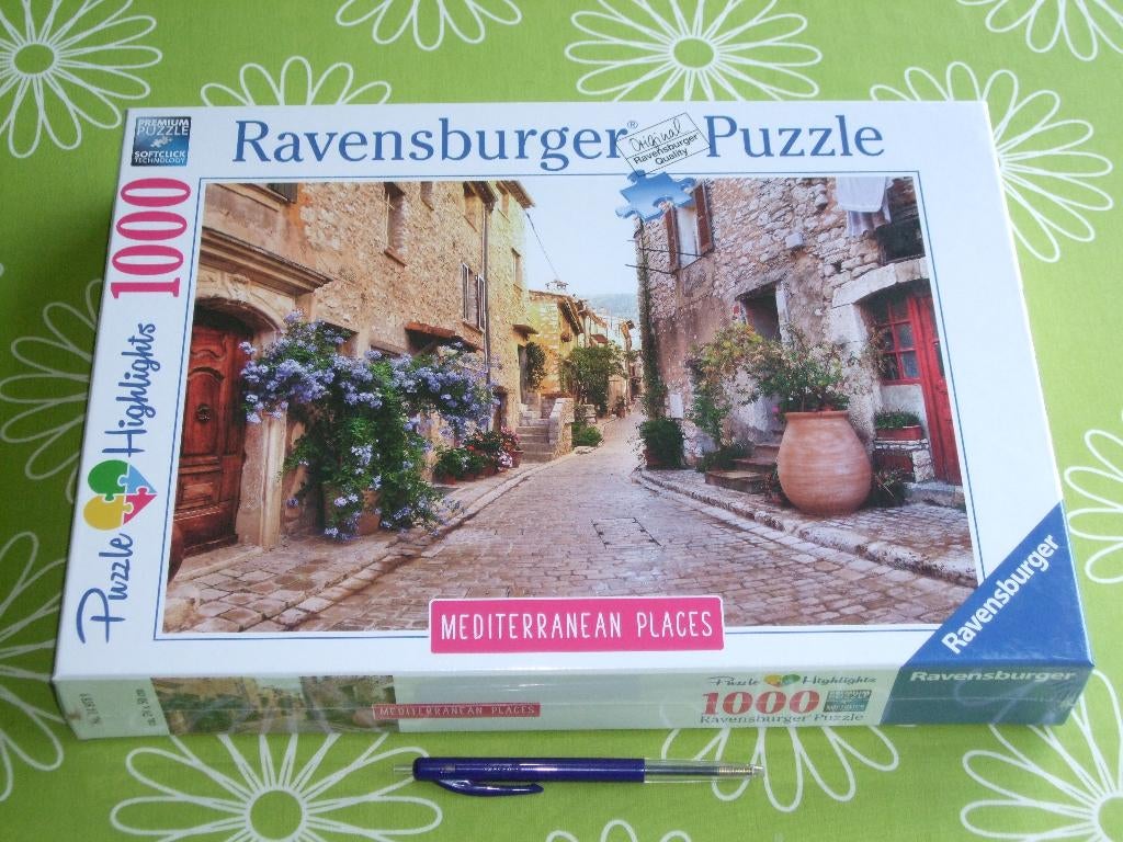 Nieuw in seal: Mediterranean France - Ravensburger 1000 st, Ophalen of Verzenden, 500 t/m 1500 stukjes, Nieuw, Legpuzzel