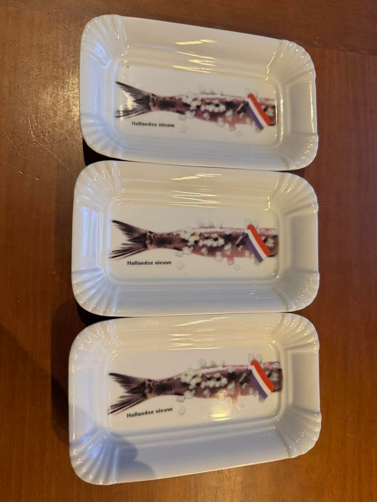Hollandse Nieuwe schaaltjes  Haring Hollands, Ophalen of Verzenden, Nieuw, Overige stijlen, Schaal of Schalen