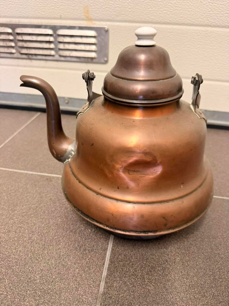 Antiek koperen ketel, Antiek en Kunst, Ophalen of Verzenden, Koper