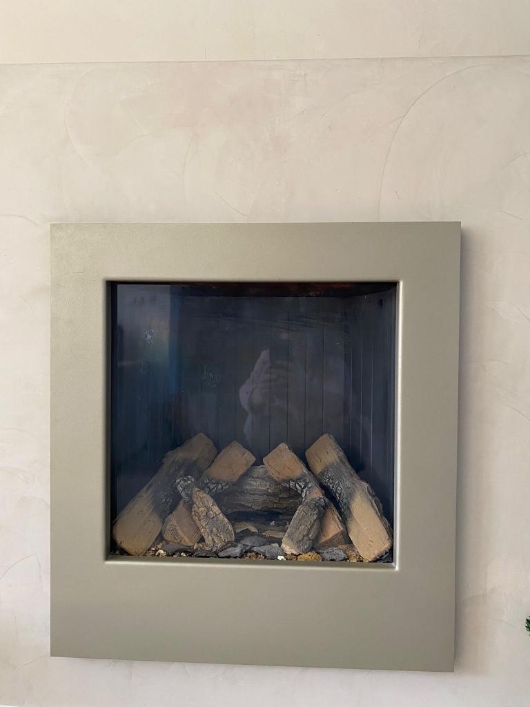 Dru gas haard, Ophalen of Verzenden, Gebruikt, Inbouwhaard, Gashaard