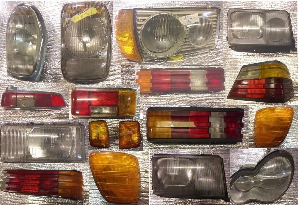 Mercedes Oldtimer & Youngtimer verlichting, Auto-onderdelen, Verlichting, Ophalen of Verzenden, Gebruikt, Mercedes-Benz