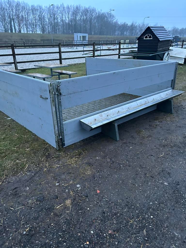 Snel te plaatsen hok 350x350en 1m hoog 0653529208, Dieren en Toebehoren, Schapen, Geiten en Varkens, Mannelijk, Geit