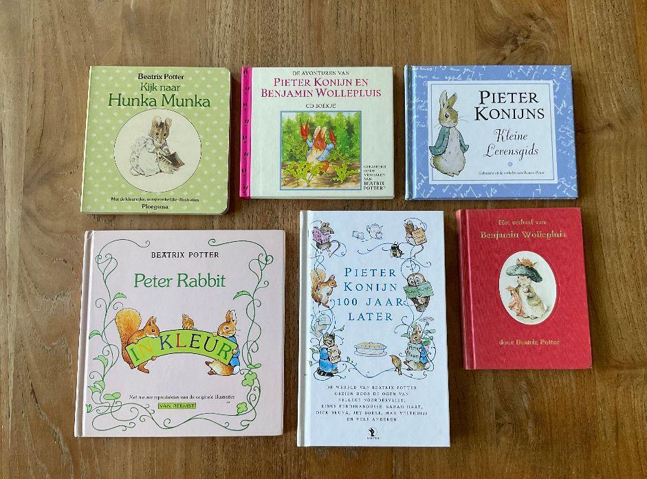 beatrix potter boek Peter rabbit Konijn Pieter Hunka Munka, Ophalen of Verzenden, Zo goed als nieuw