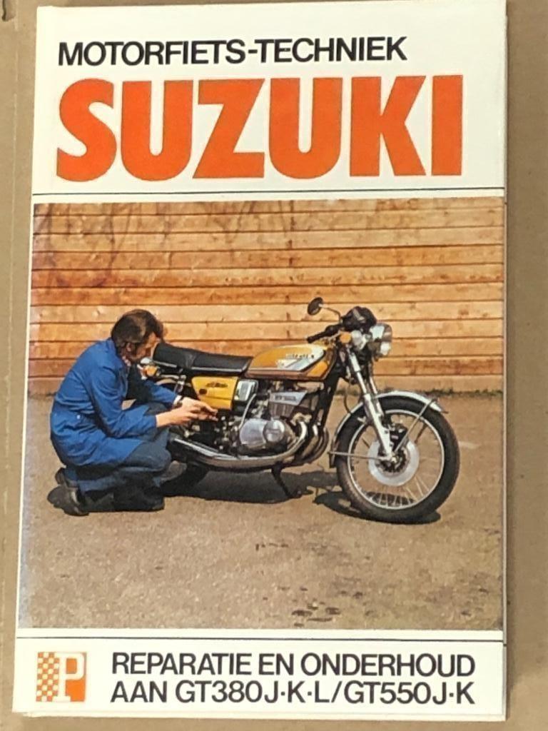 werkplaatshandboek SUZUKI GT380 GT550 1972-1974 * NIEUW & NL, Ophalen of Verzenden, Suzuki