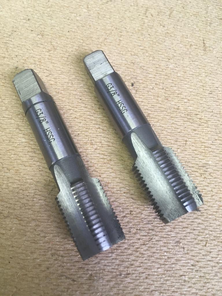 Diverse nieuwe tappen Inch en Metrisch., Ophalen of Verzenden, Nieuw