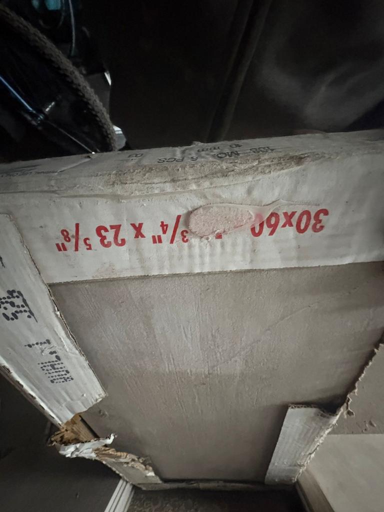 Keramische tegels beige en marmer, Ophalen, Nieuw, 10 m² of meer, Vloertegels