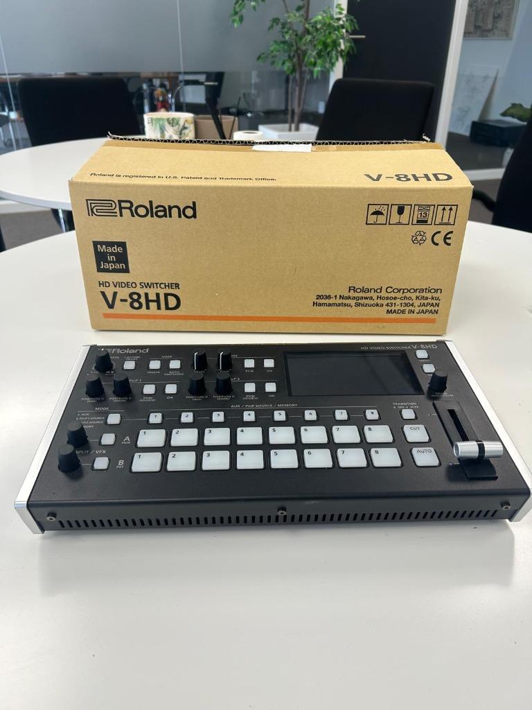 Roland V-8HD Video Switcher – 8 kanaals HDMI, Ophalen of Verzenden, Zo goed als nieuw, Video