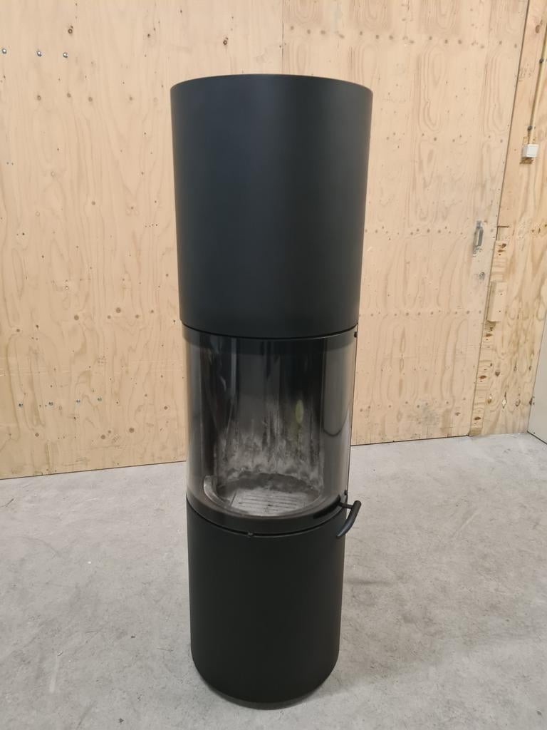 PRACHTIGE HOGE RONDE SPATHERM HOUTKACHEL