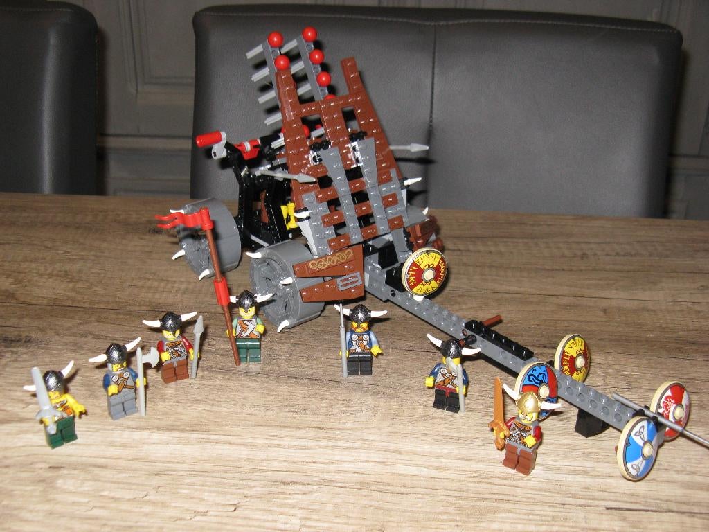 lego 7020 Army of Vikings Heavy Artillery Wagon, instructie, Kinderen en Baby's, Speelgoed | Duplo en Lego, Ophalen of Verzenden