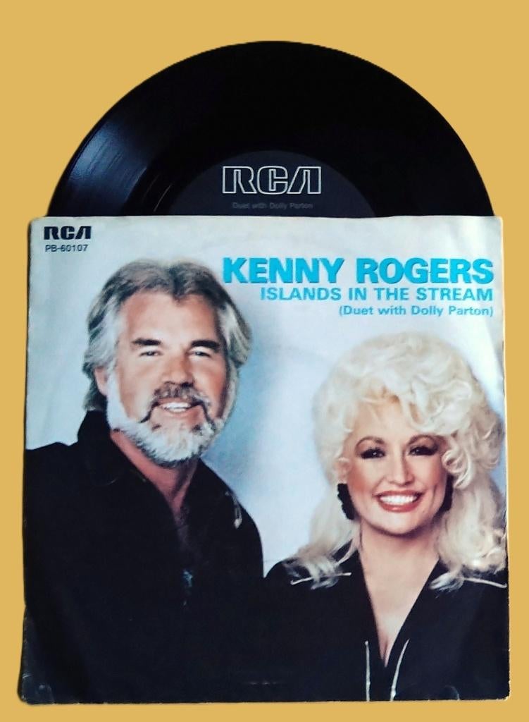 Top2000#0175 K. Rogers & D. Parton - Islands in the stream, Cd's en Dvd's, Vinyl Singles, Verzenden, Overige genres, 7 inch, Single