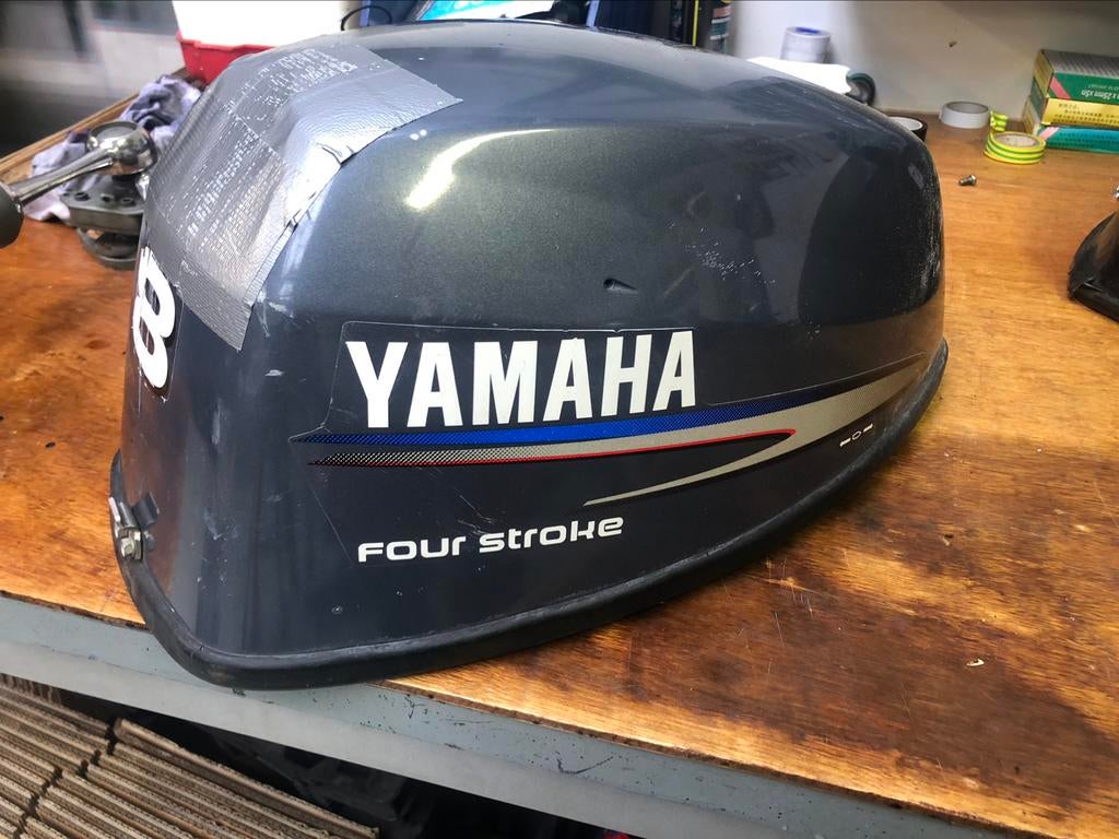 Yamaha / Suzuki 6 , 8 , 9.9 Pk 4 takt motorkap / kap, Ophalen of Verzenden