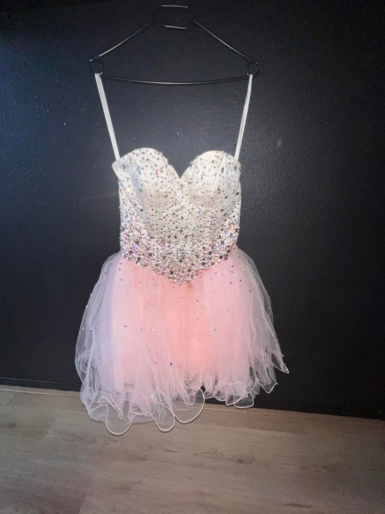 Gala jurk, Kleding | Dames, Galajurk, Zwart, Ophalen of Verzenden, Zo goed als nieuw