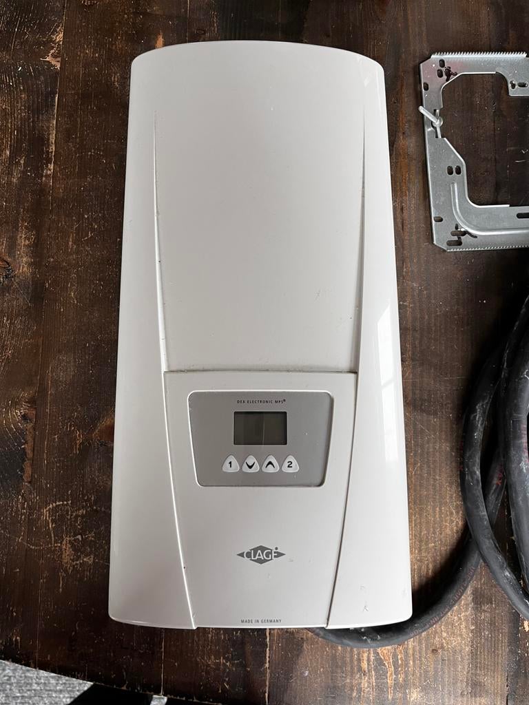 Doorstroomverwarmer Clage DEX 27 KW, Doe-het-zelf en Verbouw, Geisers en Boilers, Minder dan 20 liter, Boiler, Ophalen of Verzenden