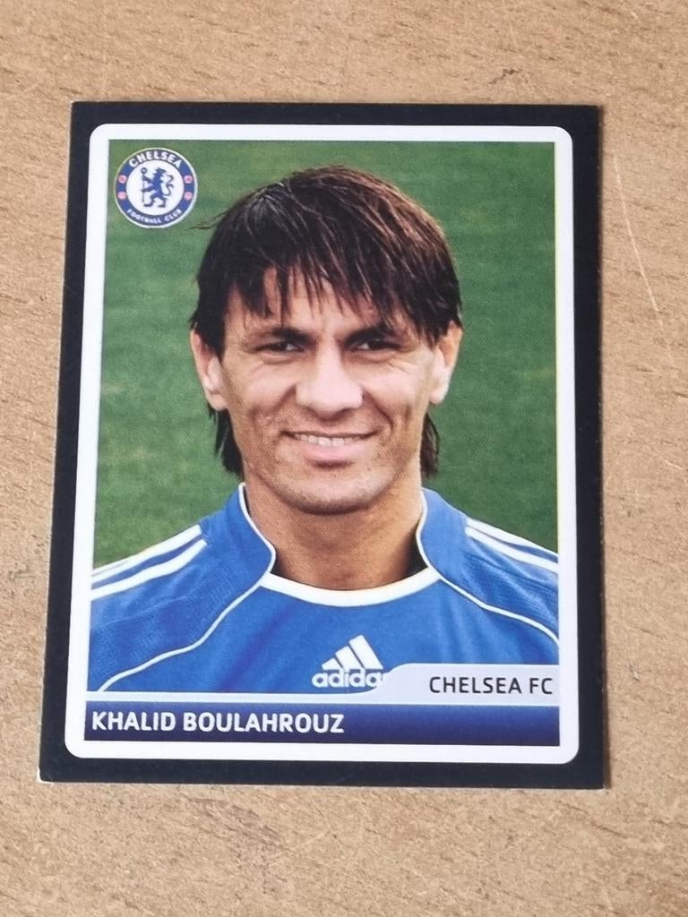 Panini Champions League Khalid Boulahrouz Chelsea 06/07, Ophalen of Verzenden, Zo goed als nieuw, Plaatje
