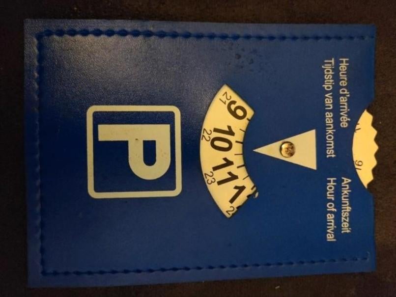 Parkeerschijf, Ophalen of Verzenden