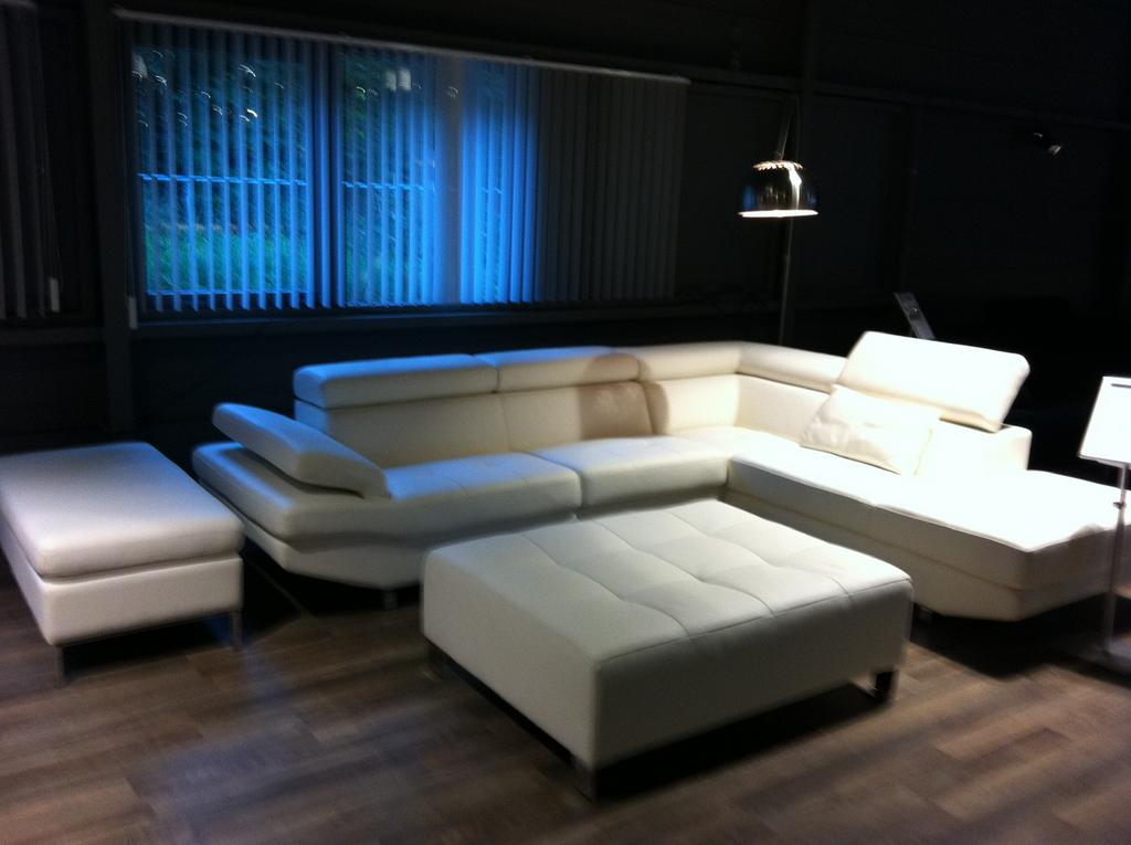 Leolux rolf benz hoekbanken leer stof zie omschrijving, Modern desing, Overige maten, Hoekbank, 300 cm of meer