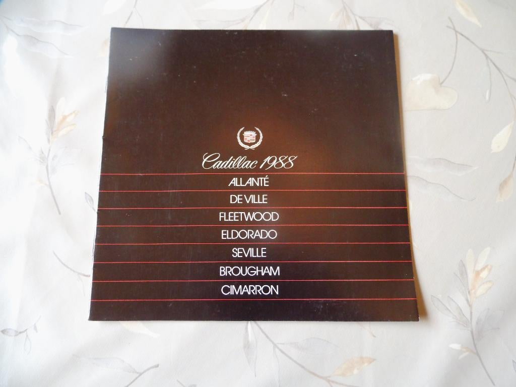 Cadillac 1988, Verzenden, Zo goed als nieuw, Overige merken