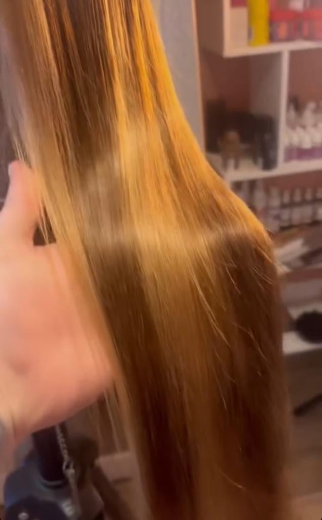 Real human hair lace wig, Verzenden, Nieuw, Pruik of Haarverlenging