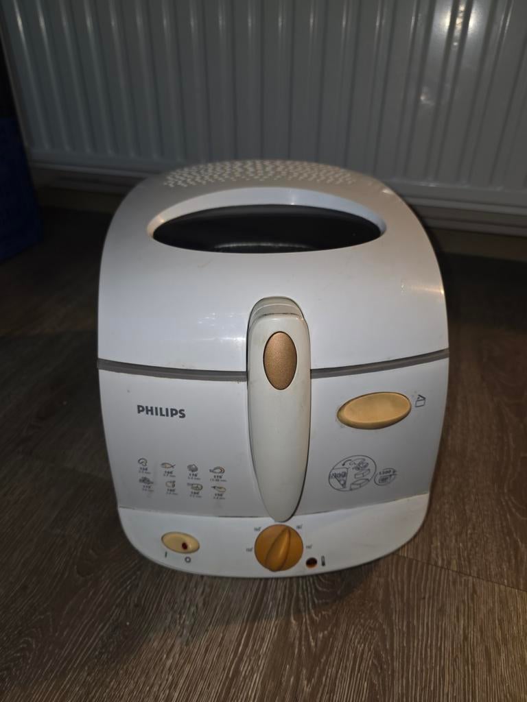 Frituurpan in nette staat, 2 tot 3 liter, Ophalen of Verzenden, Gebruikt, Uitneembare binnenpan