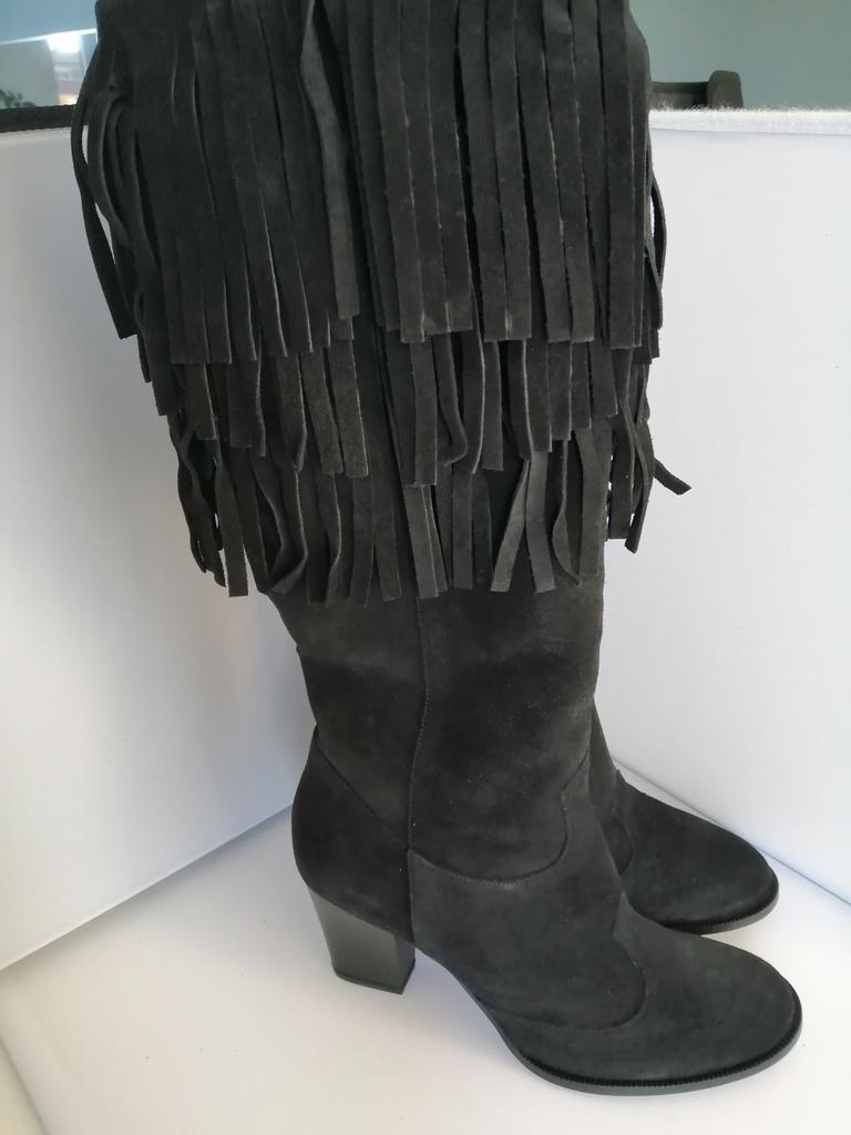 Trussardi Laarzen, Hoge laarzen, Zwart, Nieuw, Ophalen of Verzenden