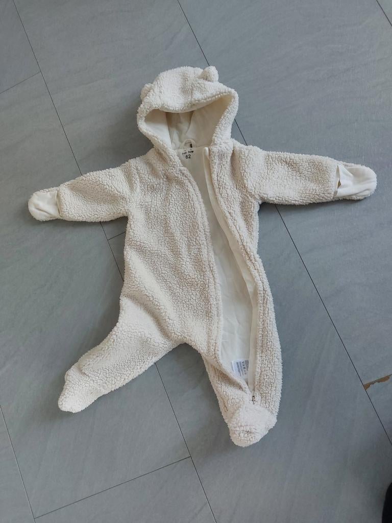 Baby overall berenpak teddy maat 62, Kinderen en Baby's, Babykleding | Maat 62, Ophalen, Zo goed als nieuw, Jongetje of Meisje