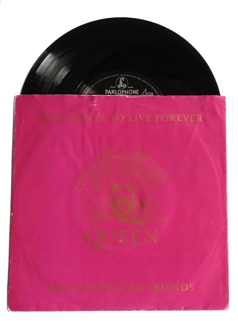Top2000#0071 Queen - Who wants to live forever (+Friends*), Verzenden, Overige genres, 7 inch, Single