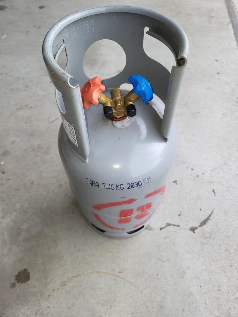 Recovery fles koudemiddel.  Leeg !!, Ophalen of Verzenden, Zo goed als nieuw