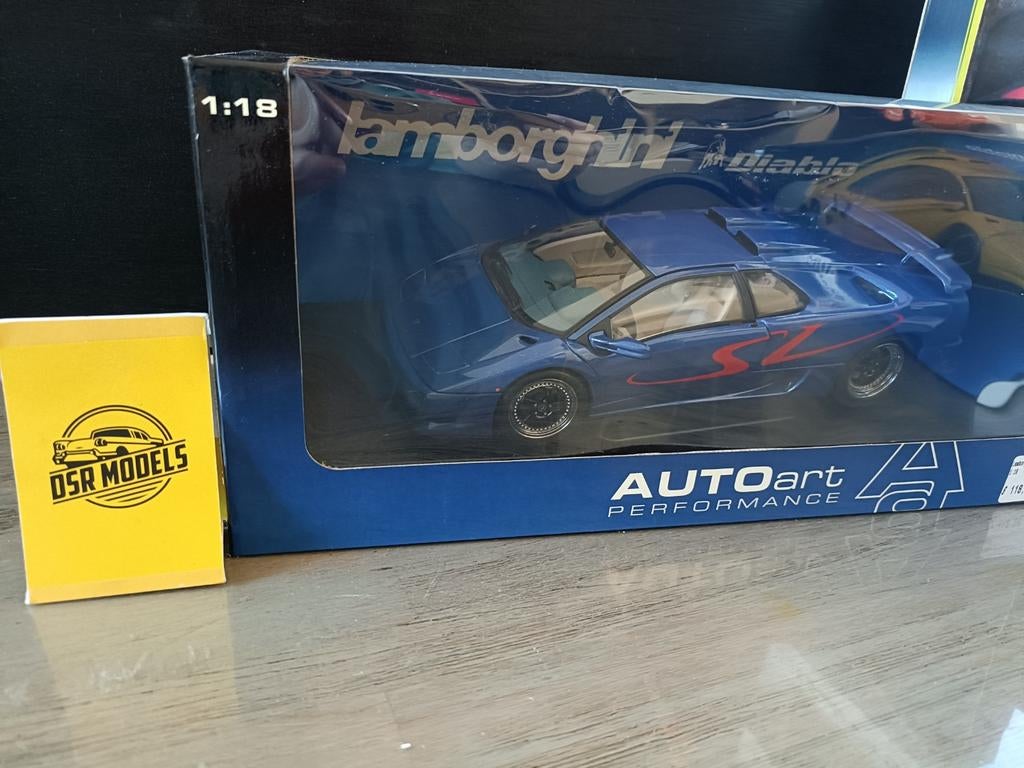 1:18 Lamborghini Diablo SVJ, Hobby en Vrije tijd, Modelauto's | 1:18, S, Auto, Autoart, R