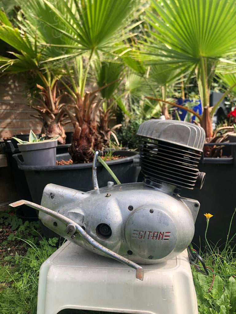 GITAN 125cc motorblok ||| 1955, Ophalen, Gebruikt