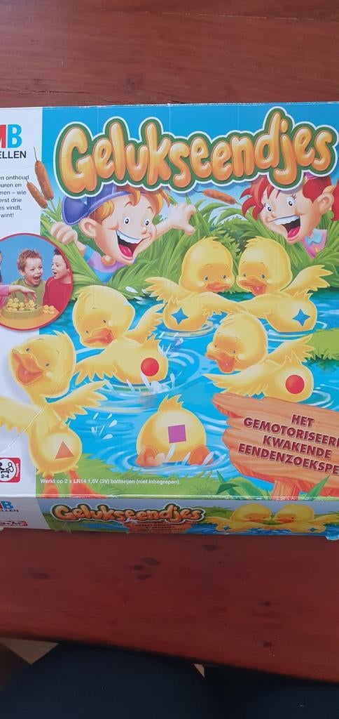 Gelukseendjes - Leuk familiespel!, Vijf spelers of meer, Ophalen of Verzenden, Reisspel, MB
