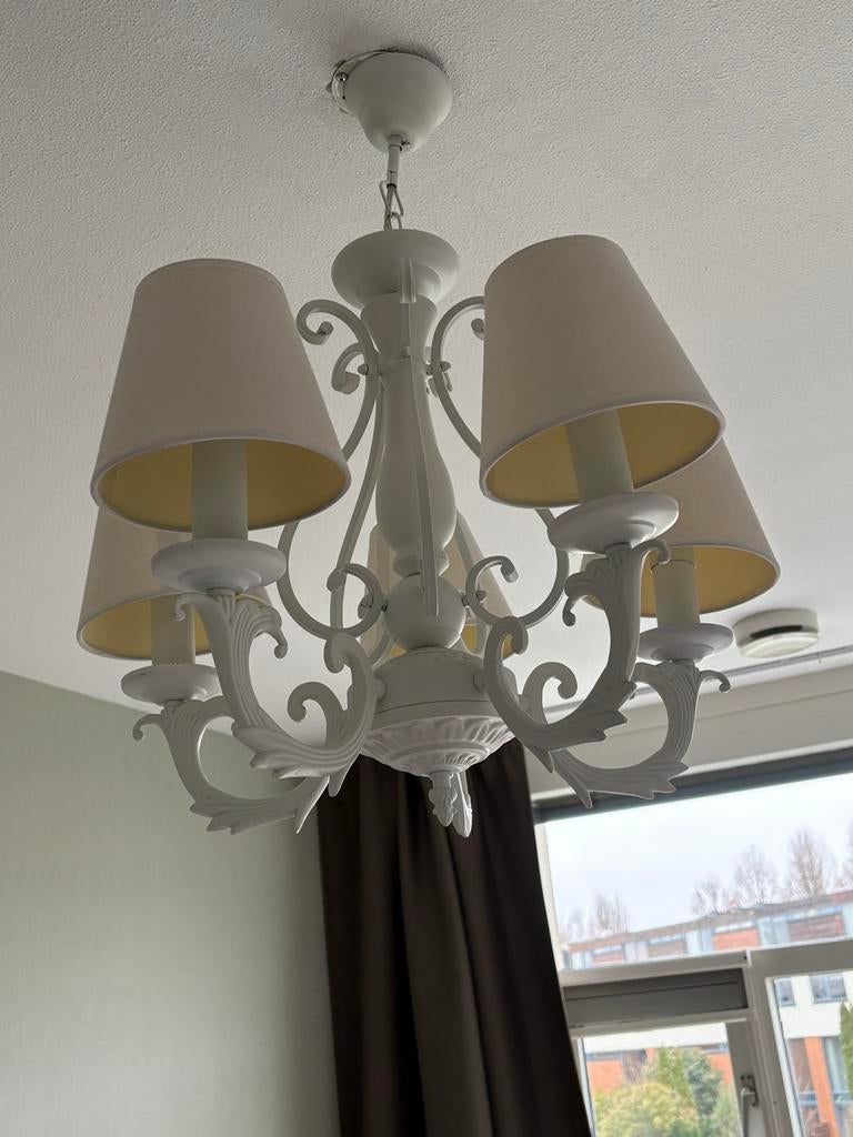 Antieke Hanglamp, Ophalen, Gebruikt, Metaal