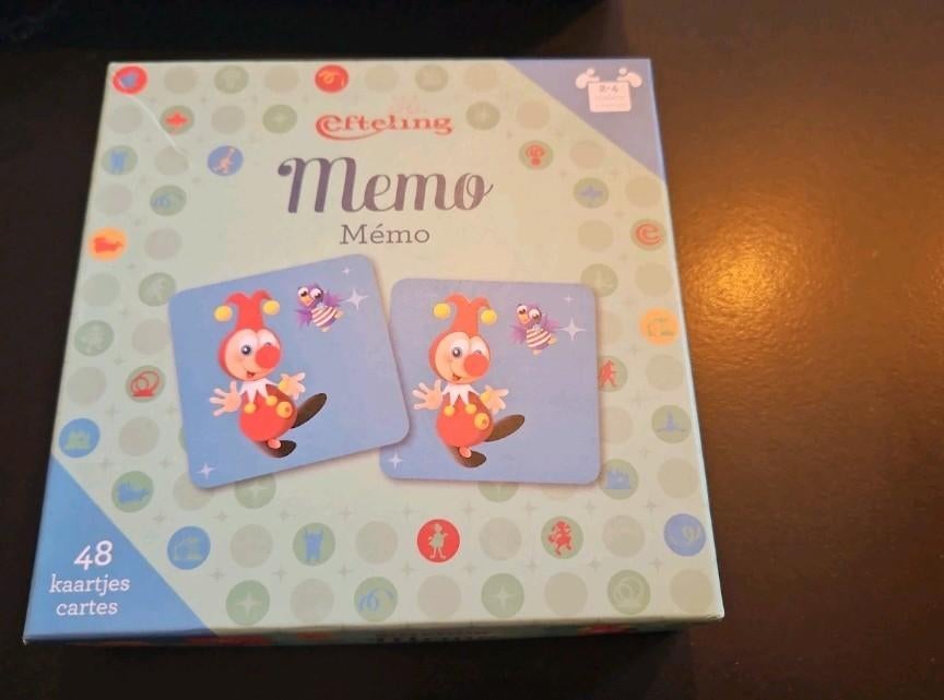 Jokie en Jet Memo Spel - Efteling, Ophalen of Verzenden, Zo goed als nieuw, Overige typen