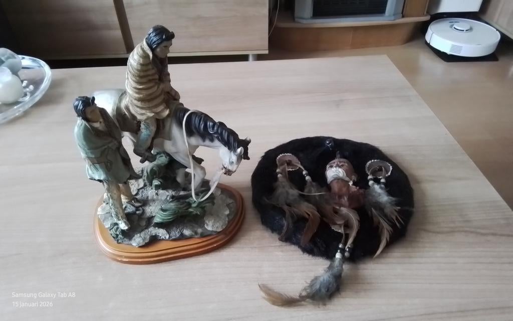 Vintage Indianen Beeld & Dromenvanger, Ophalen of Verzenden