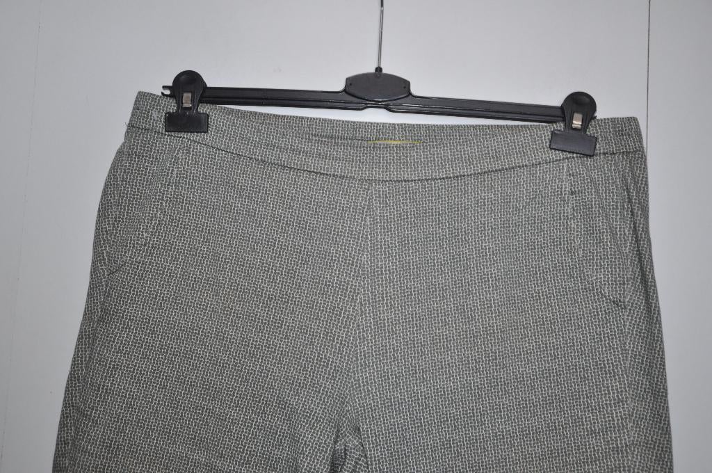 AS49 Frank walder broek maat 46 groen wit, Kleding | Dames, Broeken en Pantalons, Maat 46/48 (XL) of groter, Ophalen of Verzenden