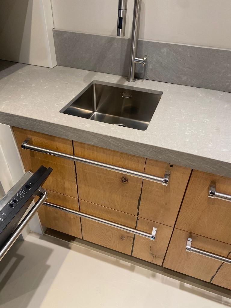 Complete luxe Showroomkeukens, Overige kleuren, Hoekkeuken, Ophalen of Verzenden, Zo goed als nieuw