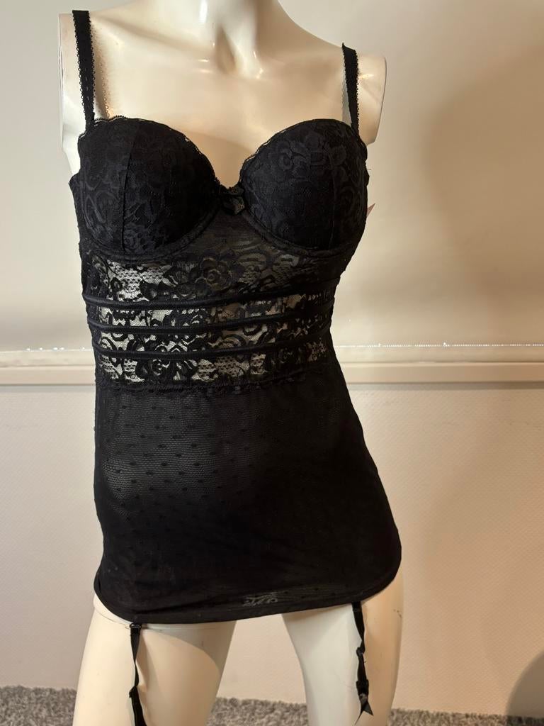 Hunkemöller corset bh maat s nieuw, Verzenden, ., Zwart, .