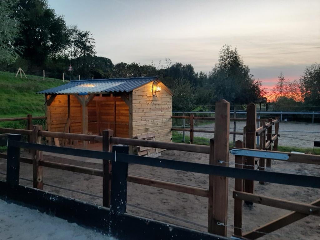 Volpensionstalling minipaardje of shetlander, Dieren en Toebehoren, Stalling en Weidegang, Stalling, 1 paard of pony