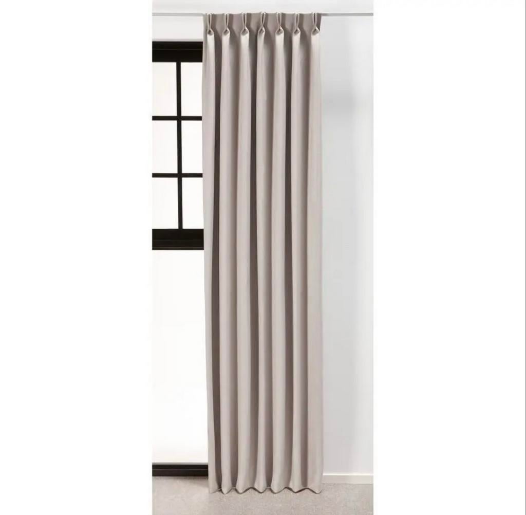 Gordijn Mila Offwhite 2x, Ophalen, Zo goed als nieuw, Wit, 200 cm of meer