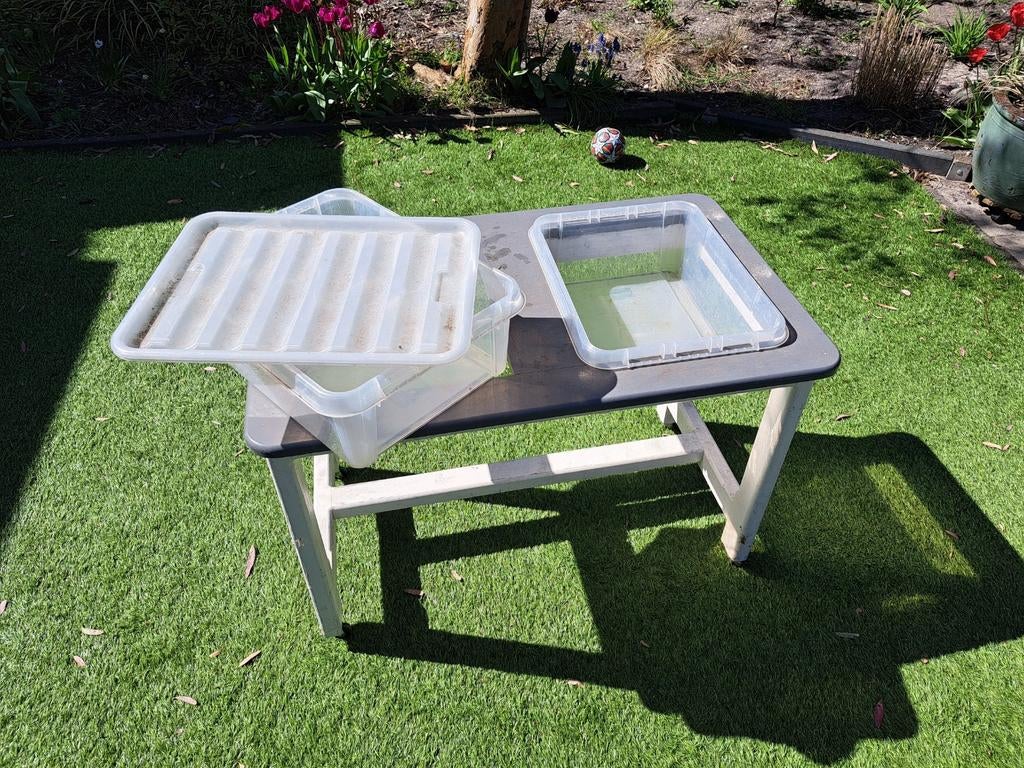 Moddertafel, Ophalen, Zo goed als nieuw