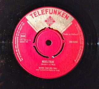 Bauke van der Wal - Neeltje (Telefunken Single), Ophalen of Verzenden, Gebruikt, Overige formaten, Levenslied of Smartlap
