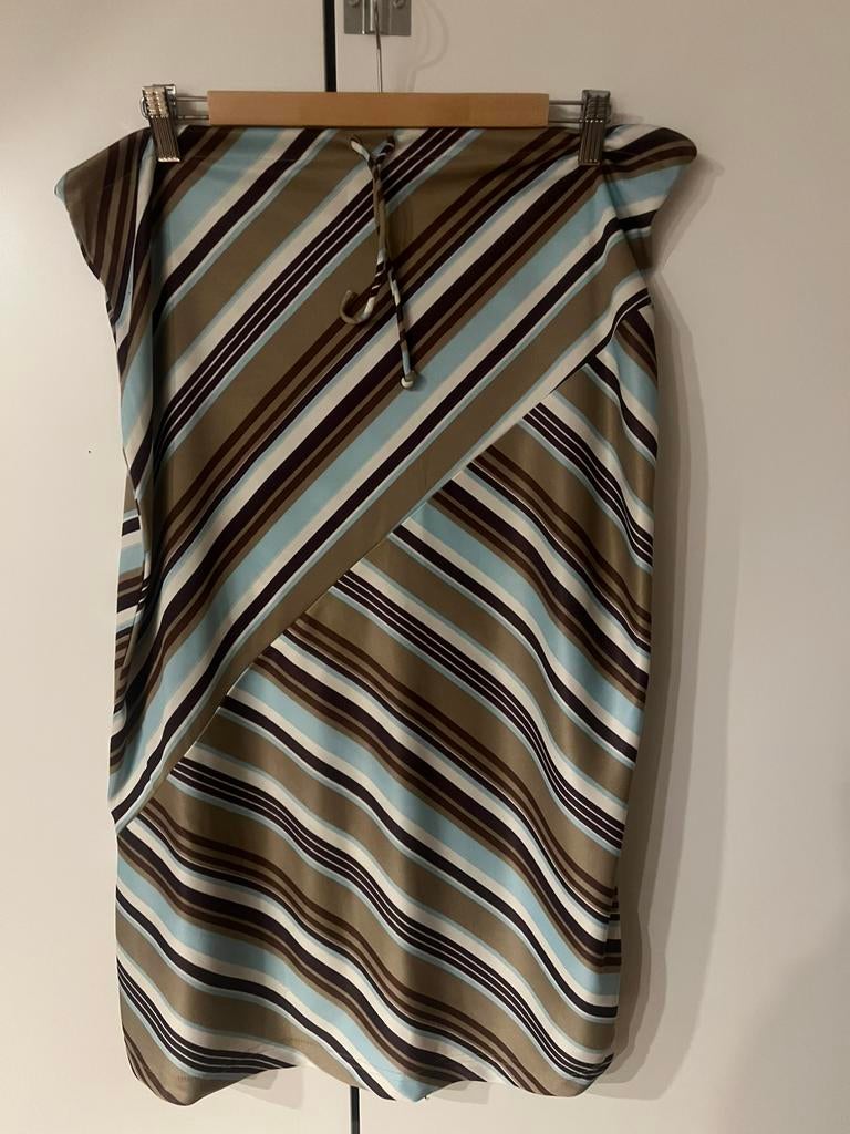 Rok, Kleding | Dames, Blauw, Maat 46/48 (XL) of groter, Ophalen of Verzenden, Zo goed als nieuw